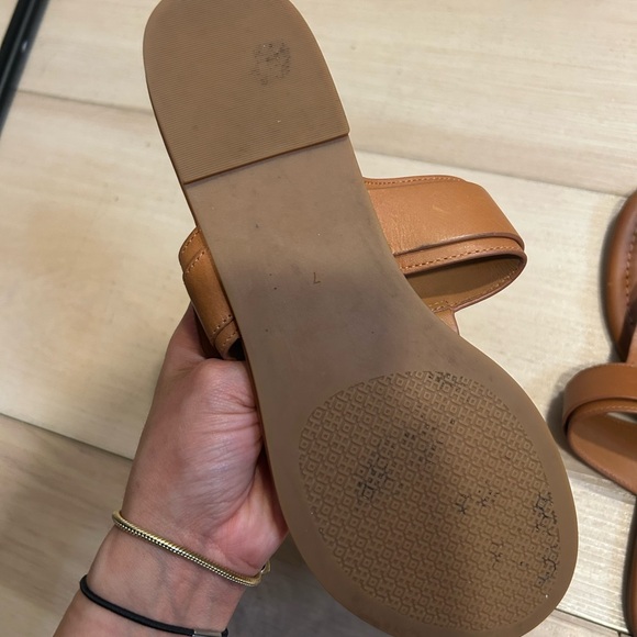 Tory Burch Tan Leather Sandals size 7 - Picture 4 of 4